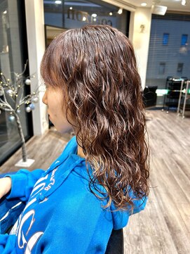 カジュアルパーマ