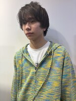 ウェルク(welc)&nbsp;メンズカット　波巻き　ツイスパ　韓国風　センターパート