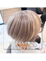 アッシュ 中山店(Ash)&nbsp;【家郷限定】ローライトで魅せる白髪ぼかしカラー