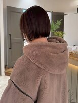 ファルファラ(farfara) ショートボブ/ストレート/髪質改善/ブラウン