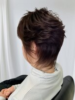 アヴソリューク(Absoluk)&nbsp;アシンメトリーショートウルフ　30代40代50代60代　