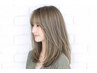 ★フルハイライト、ウィービングカラー/白髪ぼかしにも　￥6600（S/B/T付）★