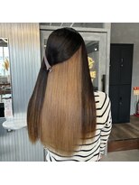 リジョイスヘア レイ(REJOICE hair Lei) インナーミルクティー