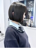 王道前下がりボブ