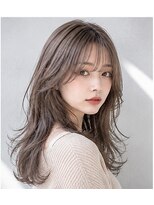 ヘアアンドメイク アース 入間店(HAIR&MAKE EARTH) ダークグレージュ韓国レイヤー