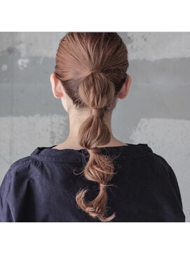 ピクト(Picto) 『 picto 』cyan  ヘアアレンジ３　＠山野理恵