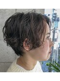 無造作がカワイイ♪リラックスパーマ×ショートボブスタイル☆
