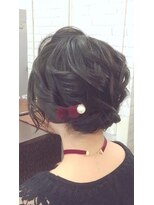 秋葉原コットン ヘアセット専門店&nbsp;ショートヘアルーズアップ