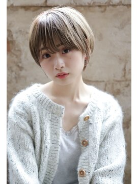 カライングドゥ(ing deux) 大人ショートボブ丸みショートカットマッシュショート前髪あり