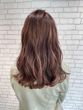 ミューバイケンジ(miu by KENJE) miu&伊藤夏海 #ピンクベージュハイライト◎