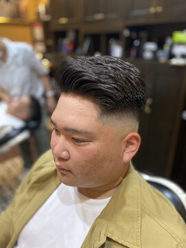 ヒロギンザバーバーショップ 大宮店(HIRO GINZA BARBER SHOP) ハードパートフェード/大宮/メンズカット