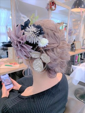 ヴィヴァン(Vivant) 【Vivant】2022成人式 着物ヘアセット・振袖《円城寺》