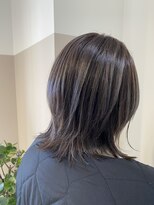 エイム(AIM)&nbsp;ミディアムウルフ/ハイライト/ラベンダーグレージュ