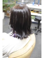 ポタム 東中野(potamu)&nbsp;ミディアムヘアのポイントカラー