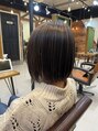 アグ ヘアー スロー 今宿店(Agu hair throw) 前下がりボブ×ハイライト×ストレート★