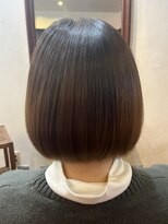 ヘアデザイン アズール(hair design azure)&nbsp;縮毛矯正ショートボブ