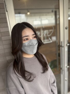 サン 都賀店(san) 暗めカラー/グランマッシュ/フェイスフレーミング/都賀/四街道