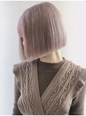 前下がりボブ / ミルクティーグレージュ 【 神戸 / 三宮 】