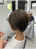 グレーベージュショート