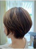 くびれショートヘア