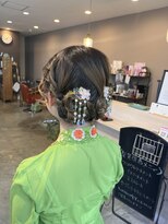 スアバイキキ(SuA by kiki.)&nbsp;似合わせカット/レッドブラウン/イメチェン/フルバング[千葉