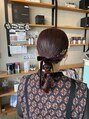 グラフィカ(GRAFICA) いろんなシーンでのヘアアレンジもさせていただきます☆