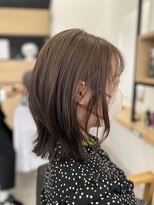 銀座ラボ 津田沼店(LA BO)&nbsp;切りっぱなしボブ/ベージュ