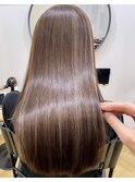 髪質改善 酸性ストレート 縮毛矯正 白髪ぼかし ハイライト