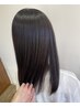 【髪質改善】髪質改善美髪ストレート＋カット 18900円