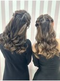ガーリースタイル/心斎橋/ヘアメ/セットサロン