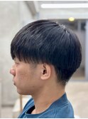 メンズカットマッシュ刈り上げツーブロック眉カット