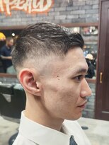 スリーセント 栄(3/cent) フェザーアップ/スキンフェード/フェードカット