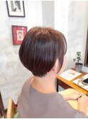 ノンジアミンカラー＊艶髪ショート