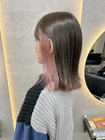 ルノン シェリー(LUNON cheliy)&nbsp;イメチェンヘアスタイルホワイトブロンド外ハネボブ美髪のススメ