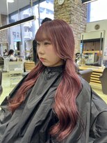 ゼスト 吉祥寺店(ZEST) ピンクカラー/ブリーチあり/青みピンク/吉祥寺yuna