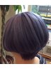 【カット&根元染め】￥4760(白髪染め)