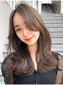 大人可愛いレイヤーカットくびれレイヤー