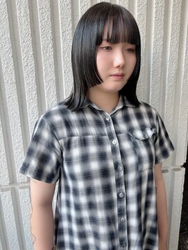 ネオリーブカップ 町田店(Neolive capu) レイヤー/伸ばしかけヘア/小顔ヘア /ブリーチなしカラー