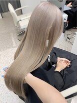 ペレ アネックス 大阪梅田茶屋町店(PELE ANNEX)&nbsp;くびれヘア/アプリコットオレンジ/ハイライトカラー/梅田