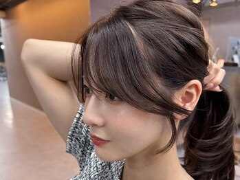 レブ ヘアーサロン(Reb, HairSalon)の写真/より小顔に見せたいなら!黄金比に合わせた顔周り