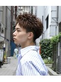 短髪ツーブロ