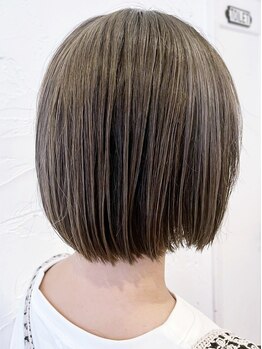 ハーティーモトヤワタ(hearty MOTOYAWATA)の写真/京成八幡1分★一人一人の骨格や髪質に合わせてカット!伸びても可愛い、扱いやすいスタイルを実現します*