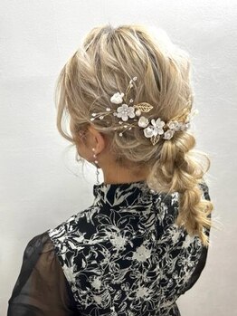 クレア(Crea)の写真/【早朝6:30~/表参道駅徒歩30秒】最旬ヘアセット¥3,520~|カジュアル~特別な1日のイベントスタイルまで*