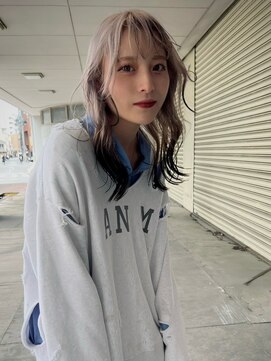 ネハス 名古屋栄店(nehus.) ブリーチ/クラゲヘアー/小顔に見せるヘア/ココアベージュ