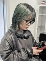 ココ 本八幡(KOKO)&nbsp;#黒髪#小顔#クラゲヘアー#オリーブグレー#ココアベージュ#美髪