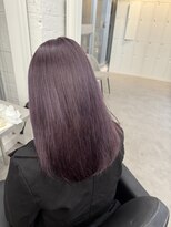 エイト プラット 渋谷2号店(EIGHT plat)&nbsp;ピンクラベンダー　ブリーチカラー　12/5