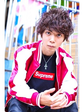 ふんわりパーマ