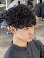 フィフス 仙台(fifth) 仙台メンズパーマルーズパーマシースルーマッシュウルフゆるめ