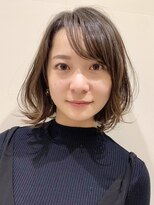 ピークアブー 原宿ハラカド(PEEK-A-BOO)&nbsp;抜け感ボブ/癖毛くせ毛多毛/大人ショート/前髪/簡単スタイリング