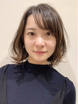 ピークアブー 原宿ハラカド(PEEK-A-BOO) 抜け感ボブ/癖毛くせ毛多毛/大人ショート/前髪/簡単スタイリング